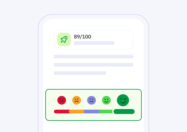 Real-time feedback